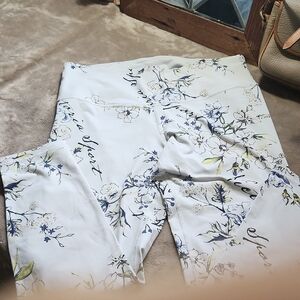 Victoria's Secret Sport Leggings With Floral Print